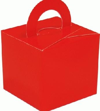 Balloon Gift Box Weight - Red