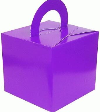 Balloon Gift Box Weight - Purple