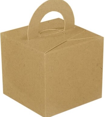 Balloon Gift Box Weight - Natural