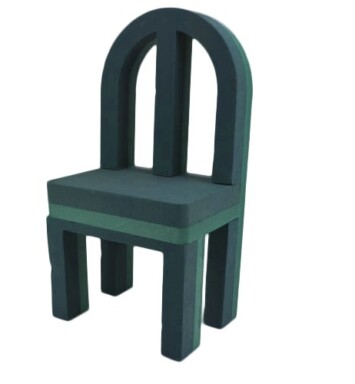3D Vacant Chair Foam Floral Frame