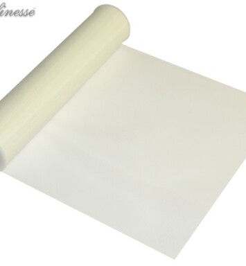 12 Inch x 25yds Tulle Finesse Ivory