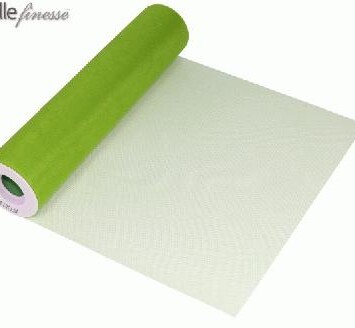12 Inch x 25yds Tulle Finesse Lime Green
