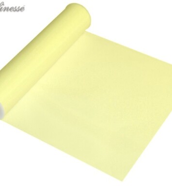 12 Inch x 25yds Tulle Finesse Yellow