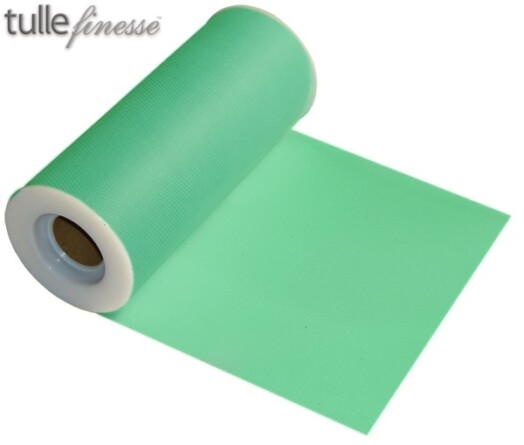 15cm x 25yds Tulle Mint Green