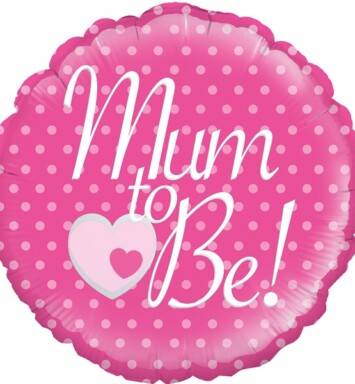 18" Mum To Be Foil Balloon