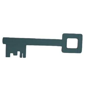 Key Foam Floral Frame