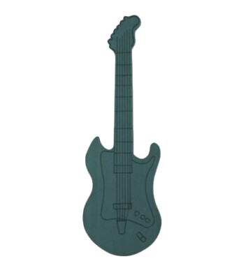 Electric Guitar Foam Floral Frame