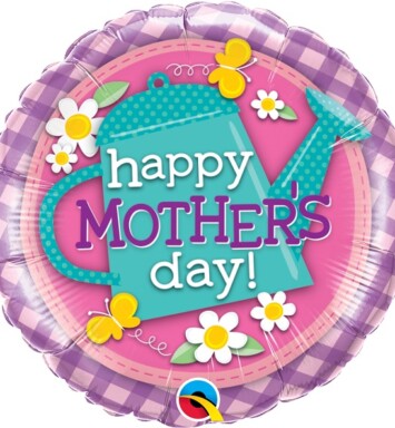 18" Mother's Day Watering Can Foil Balloon