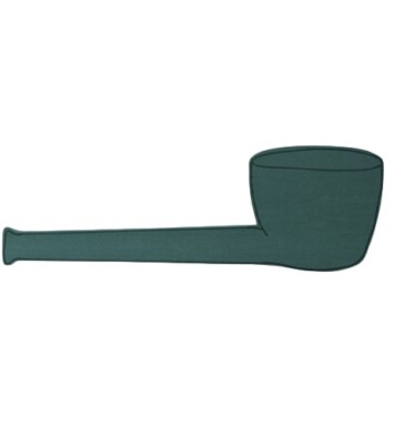 Pipe Foam Floral Frame