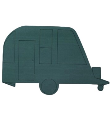 Caravan Foam Floral Frame