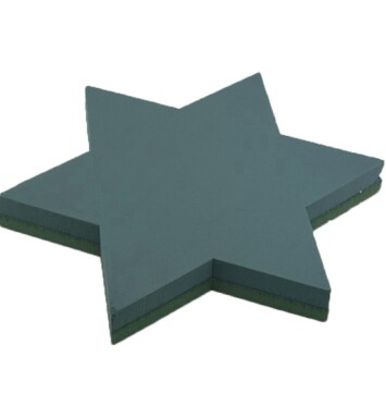 Star of David Foam Floral Frame