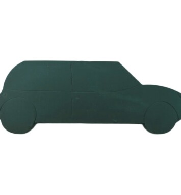 Mini Car Foam Floral Frame