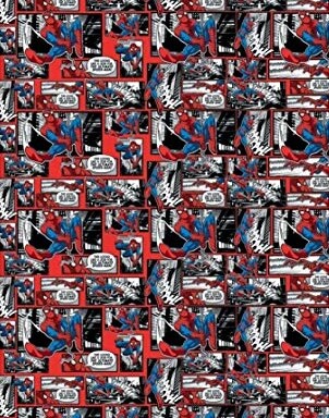 Ultimate Spider-Man 2 Sheet/2 Tag Gift Wrap