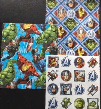 Avengers Multi-Pack Gift Wrap