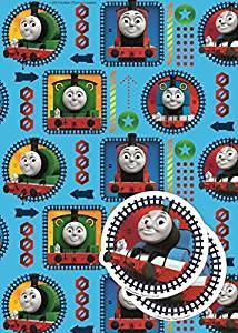 Thomas 2 Sheet/2 Tag Gift Wrap