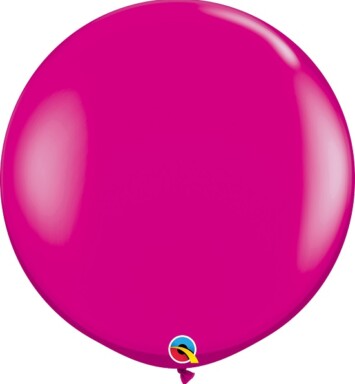 3ft Fashion Wild Berry Latex Balloon 2pk