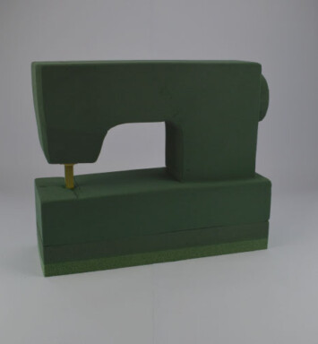 3D Sewing Machine Foam Floral Frame