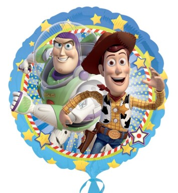 17" Toy Story Woody & Buzz Foil Balloon