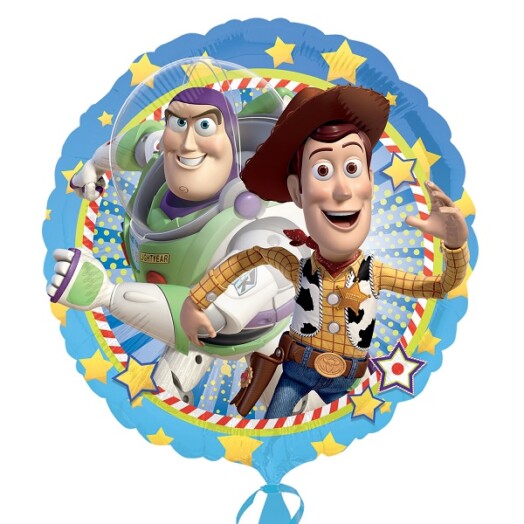 17" Toy Story Woody & Buzz Foil Balloon