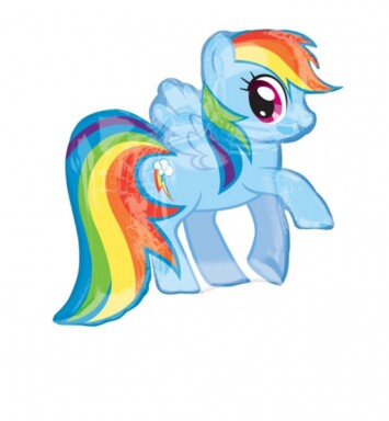 My Little Pony Rainbow Dash Super Shape Foil Balloon