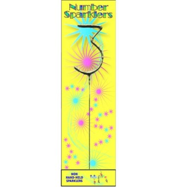 Gold Sparkler Number 3