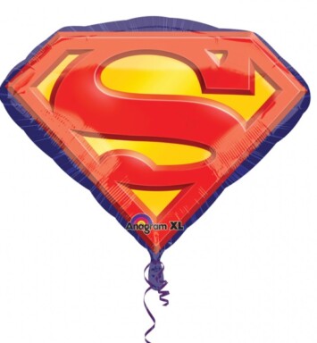 Superman Emblem Super Shape Foil Balloon