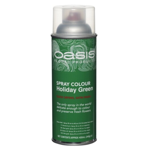 400ml Florist Spray Paint - Holiday Green