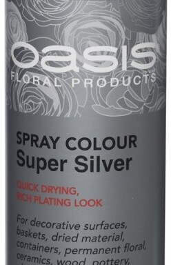 400ml Florist Spray Paint - Super Silver