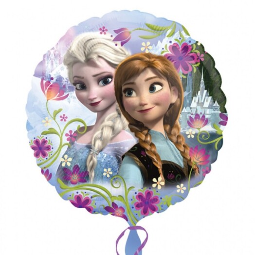 17 Inch Frozen Anna & Elsa Foil Balloon