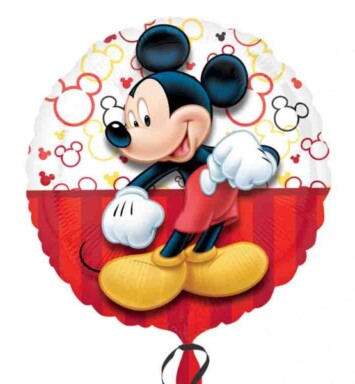 17" Disney Mickey Mouse Portrait Foil Balloon