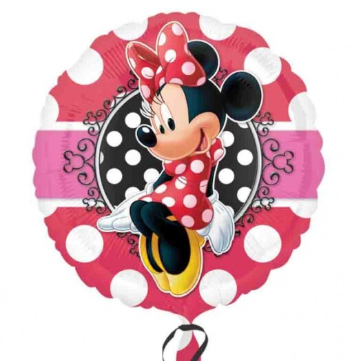 17" Disney Minnie Mouse Portrait Foil Balloon