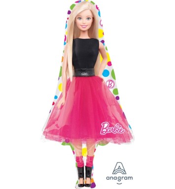 Barbie Sparkle Super Shape Foil Balloon