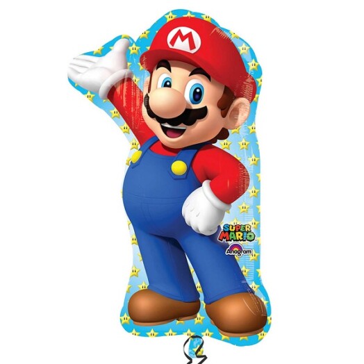 Super Mario Super Shape Foil Balloon