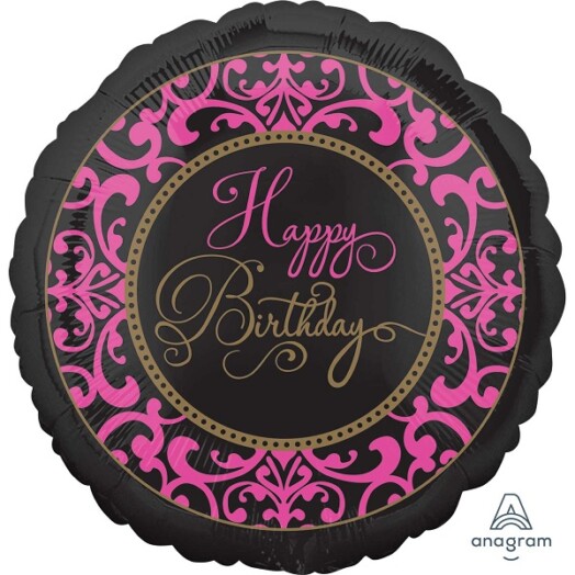 17 Inch Fabulous Celebration Happy Birthday Foil Balloon