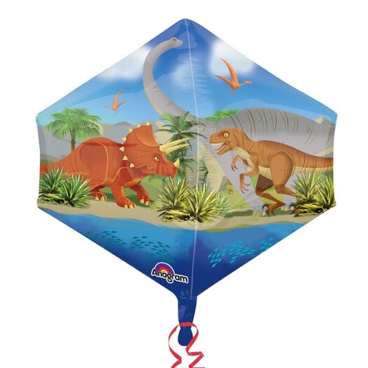 Dino World Anglez Foil Balloon