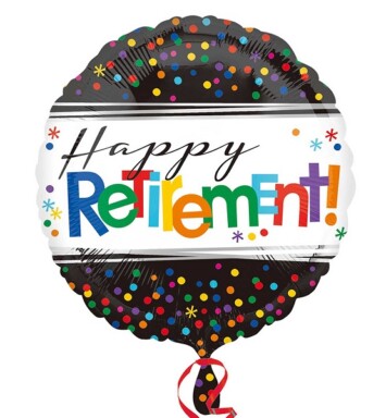 17 Inch Officially Retired Foil Balloon