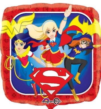 17" DC Super Hero Girls Foil Balloon