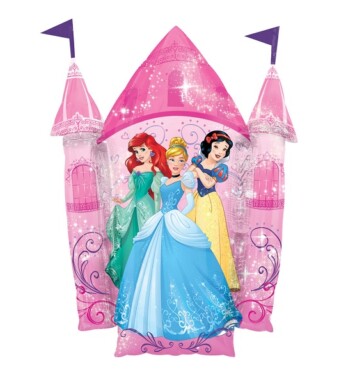 Disney Princesses Castle Super Shape Foil Balloon