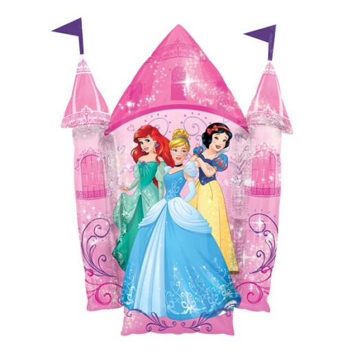 Disney Princesses Castle Super Shape Foil Balloon