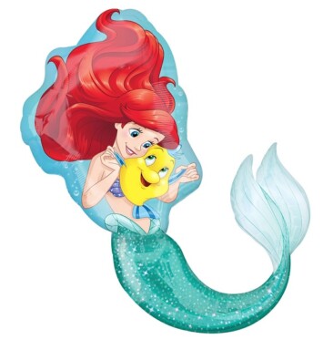 Little Mermaid Super Shape Foil Balloon