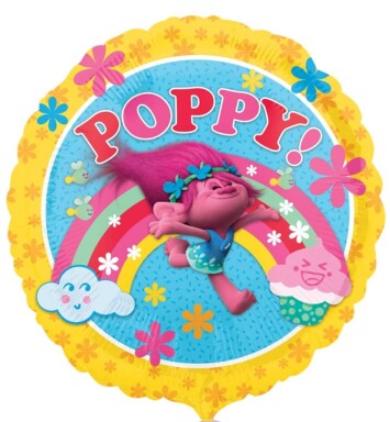 17 Inch Trolls Poppy Foil Balloon
