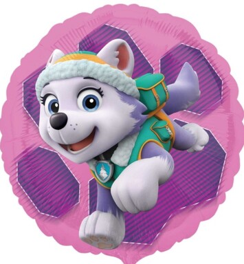 17" Paw Patrol Pink Skye & Everest Foil Balloon
