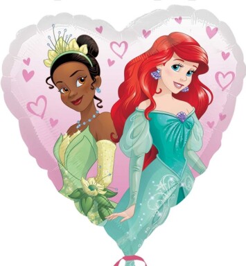 17" Disney Princess Heart Foil Balloon