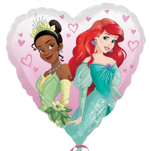 17" Disney Princess Heart Foil Balloon