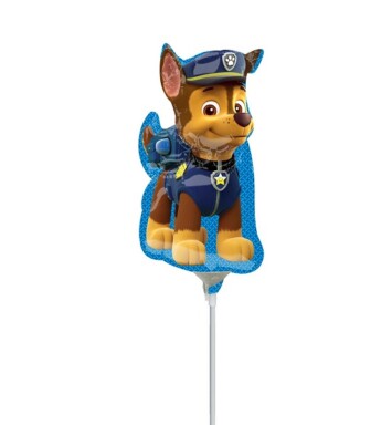 Unpackaged Mini Shape Paw Patrol Chase Foil Balloon