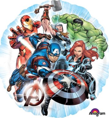 17" Marvels Avengers Foil Balloon
