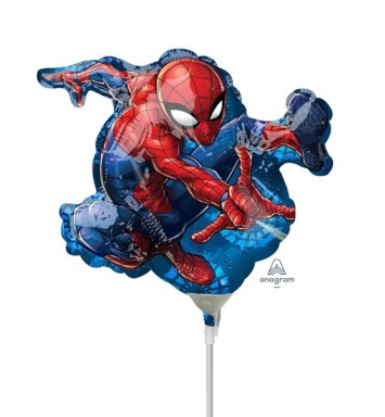 Unpackaged Mini Shape Spider-Man Foil Balloon
