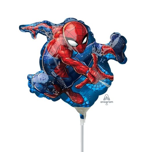Unpackaged Mini Shape Spider-Man Foil Balloon