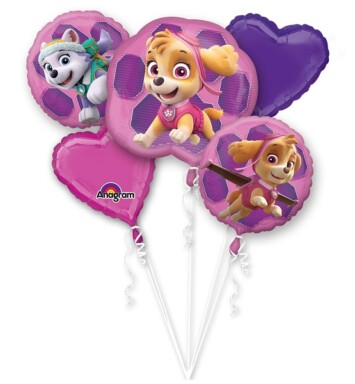 Paw Patrol Skye & Everest Foil Balloon Bouquet