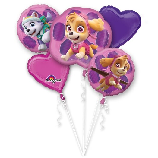 Paw Patrol Skye & Everest Foil Balloon Bouquet